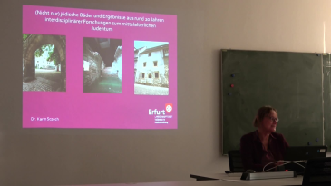 thumbnail of medium 1. Vorlesung "1700 Jahre jüdisches Leben in Deutschland"