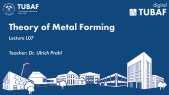 Theory of Metal Forming - L07 - 20.11.23