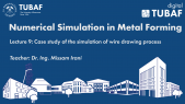 Numerical Simulation in Metal Forming Process_L9