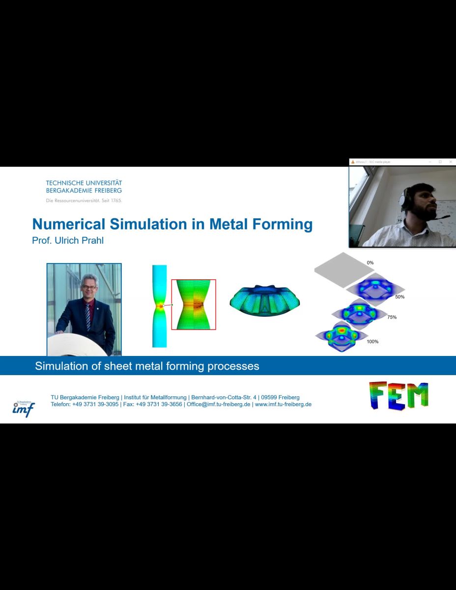 Simulation of sheet metal forming processes: Case Study