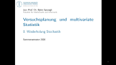 thumbnail of medium 1. Vorlesung Versuchsplanung und multivariate Statistik - 1/5