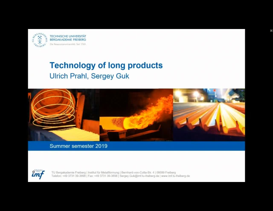 Technology of Long Products 3.07