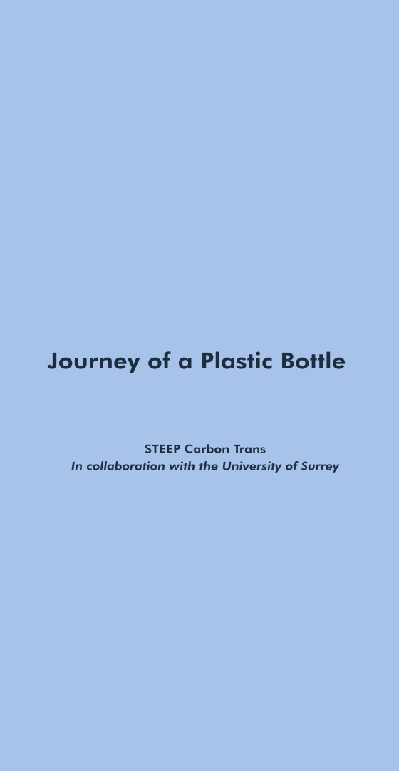 Journey of a plastic bottle