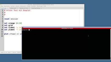 thumbnail of medium Gnuplot Einführung - Teil 2: eindimensionale Funktionen und Daten