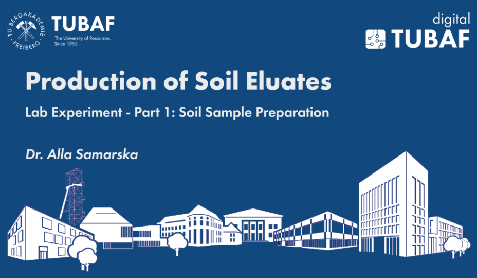 Environmental Chemistry, Lab: Production of Soil Eluates, Part 1