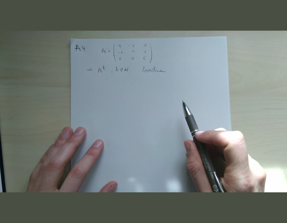 Übung HM2 -Eigenwerte - Aufg. 4