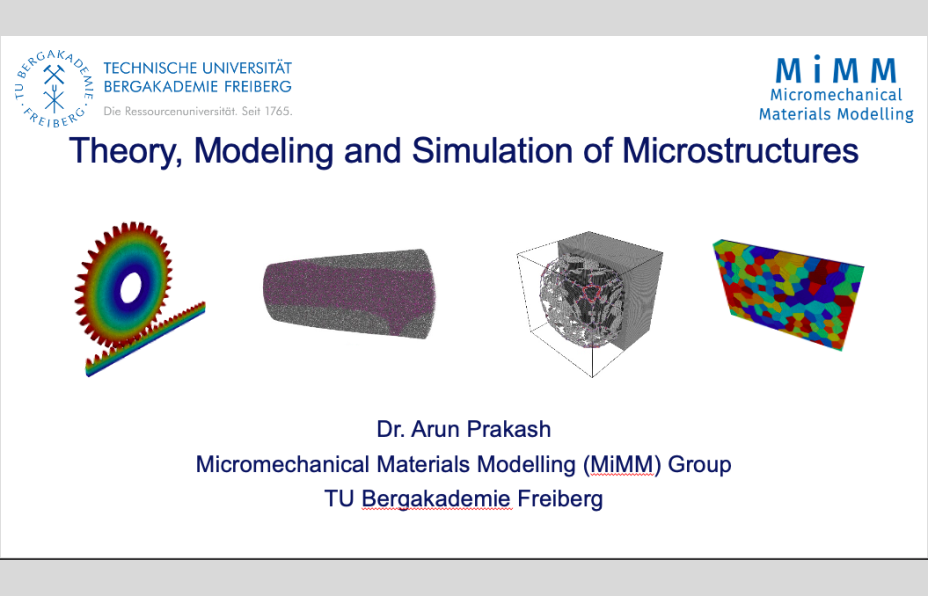 TMS: Atomistic simulations - Energy Minimization