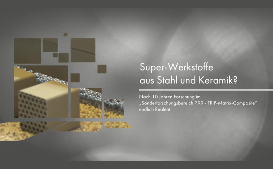 Super-Werkstoffe aus Stahl und Keramik? 