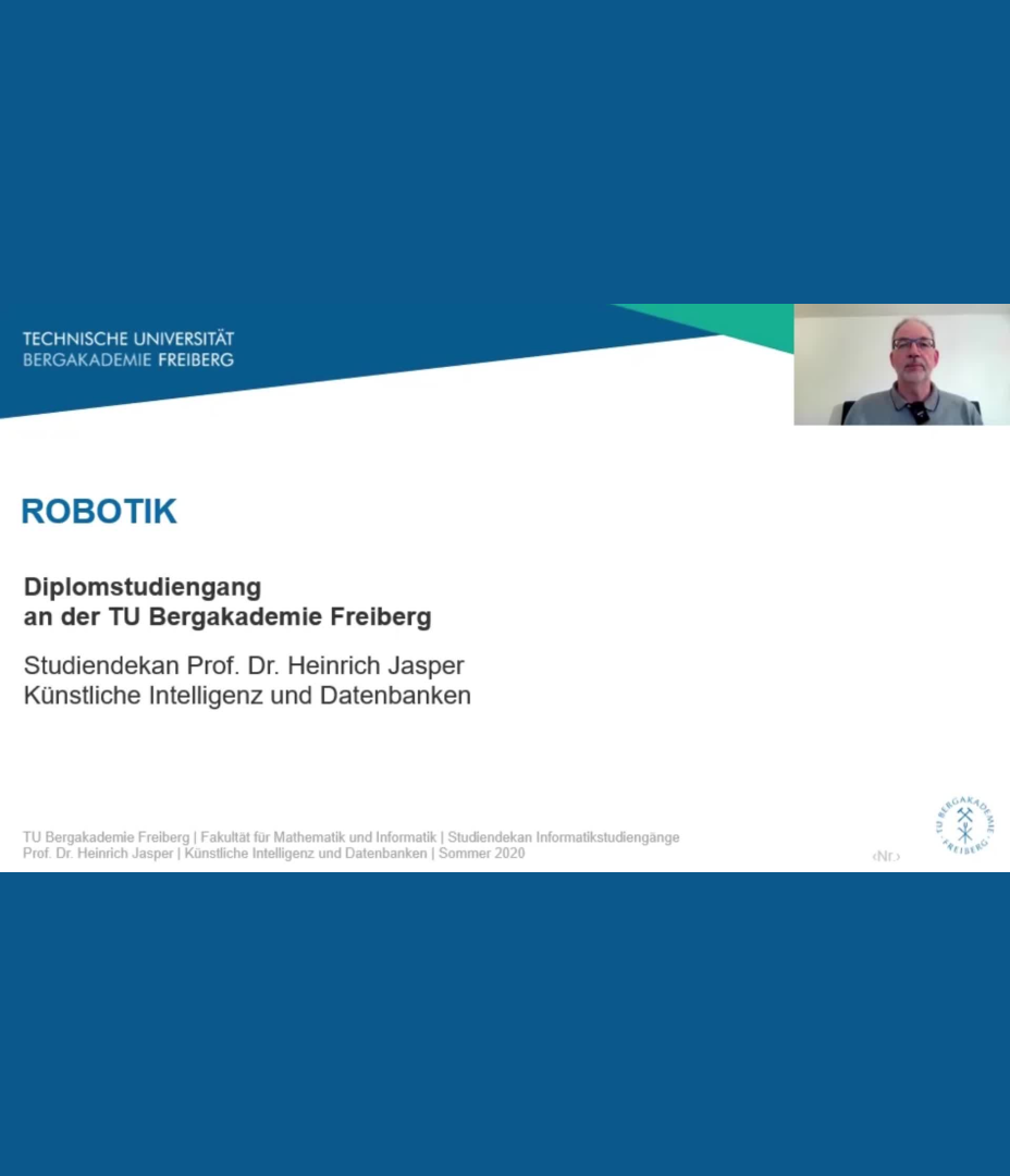 Studiengangsvorstellung Robotik (Diplom)