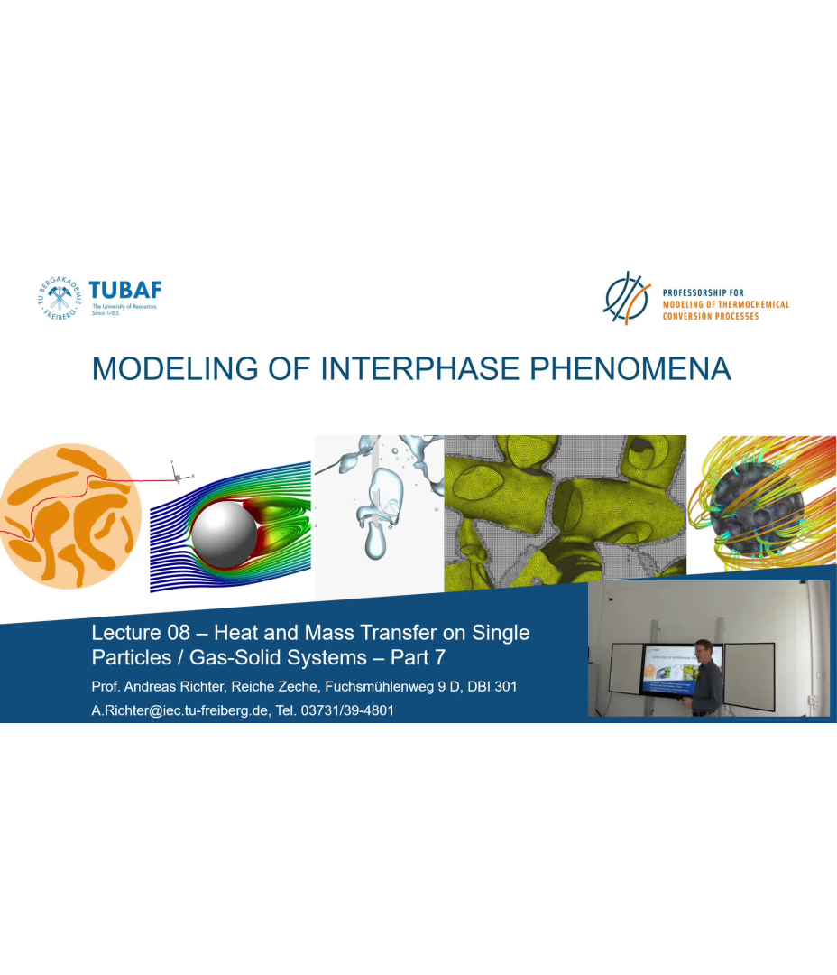 Lecture 08 - Modeling of Interphase Phenomena
