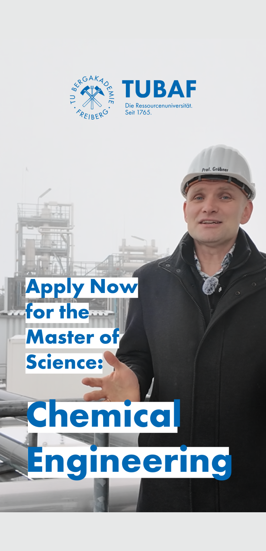 Chemical Engineering: We want You!