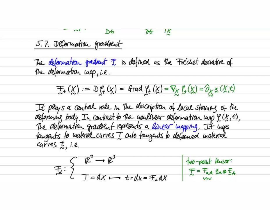 Continuum Mechanics ST20 -- Lecture 11