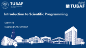 thumbnail of medium Introduction to Scientific Programming - L15