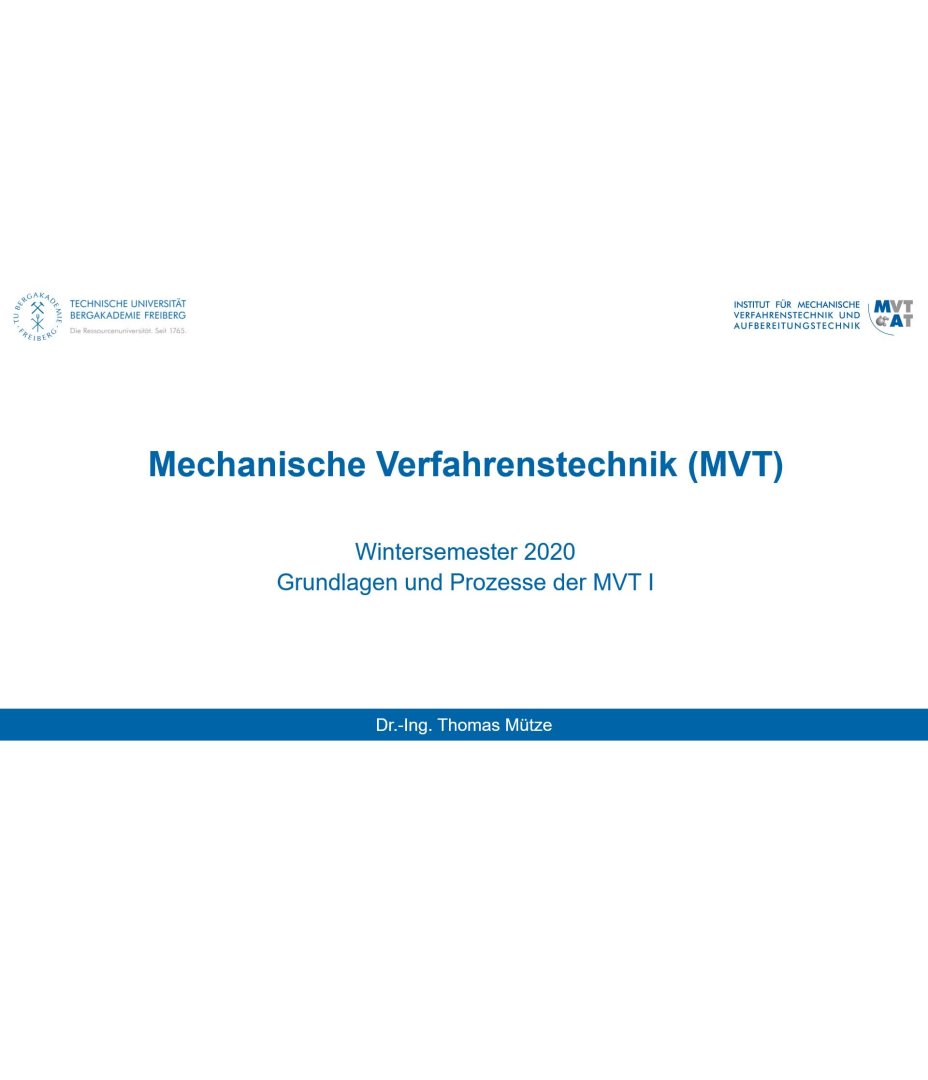 MVT 1: Elektrische Doppelschichten