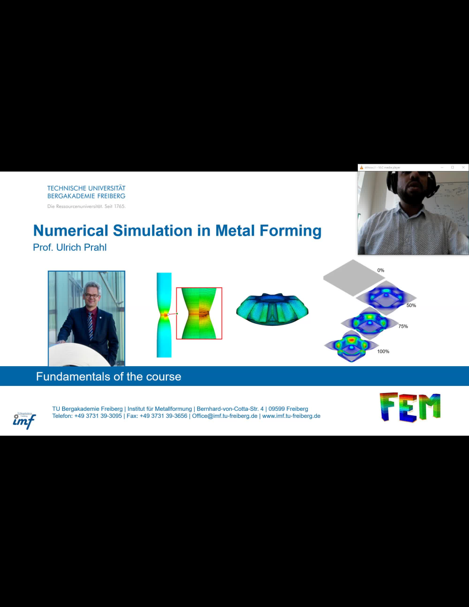 Fundamentals of numerical simulation in metal forming 