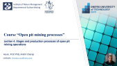 thumbnail of medium Lecture 4- Stages and production processes of open pit mining operations