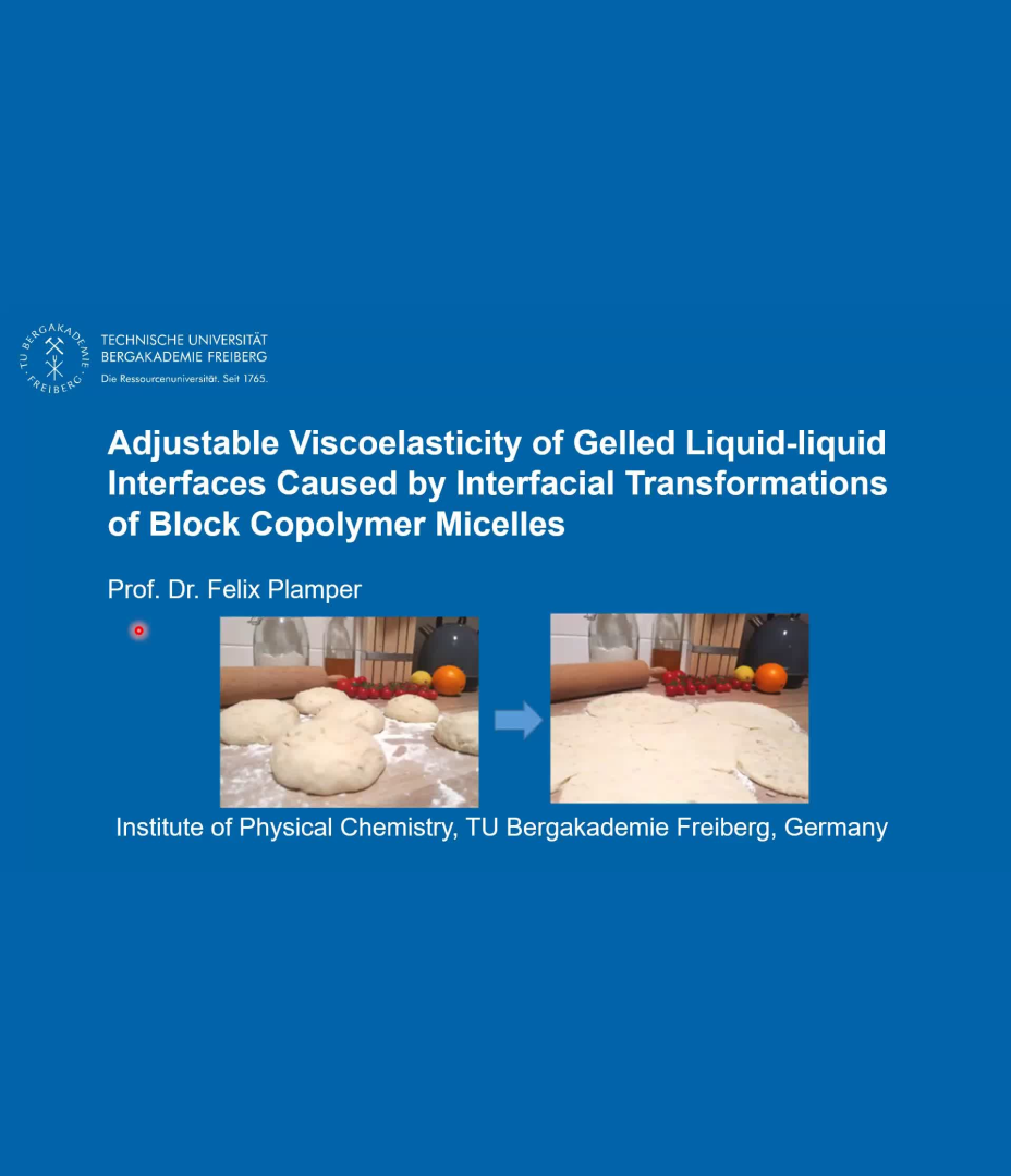 Interfacial Transformations of Adsorbed Micelles (pizza preparation)