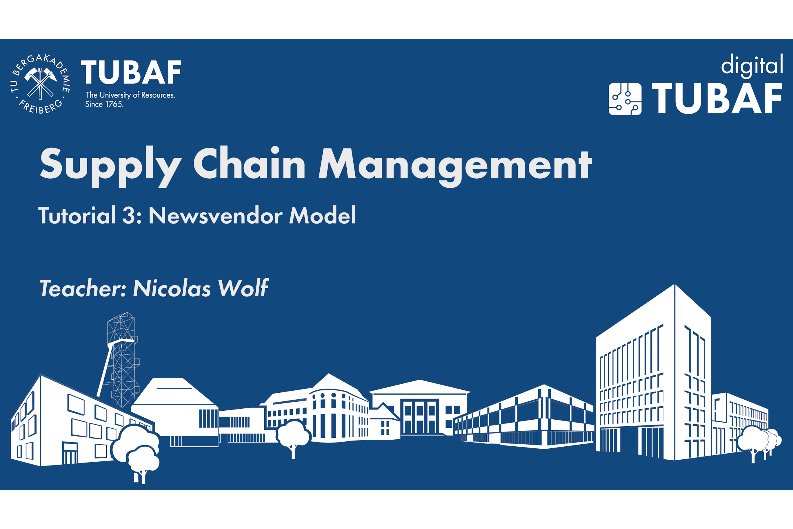 Supply Chain Management_Tutorial3