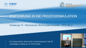 thumbnail of medium Vorlesung 13 - Einführung in die Prozesssimulation