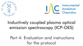 thumbnail of medium ICP-OES - Part 4: Evaluation and instructions for the protocol