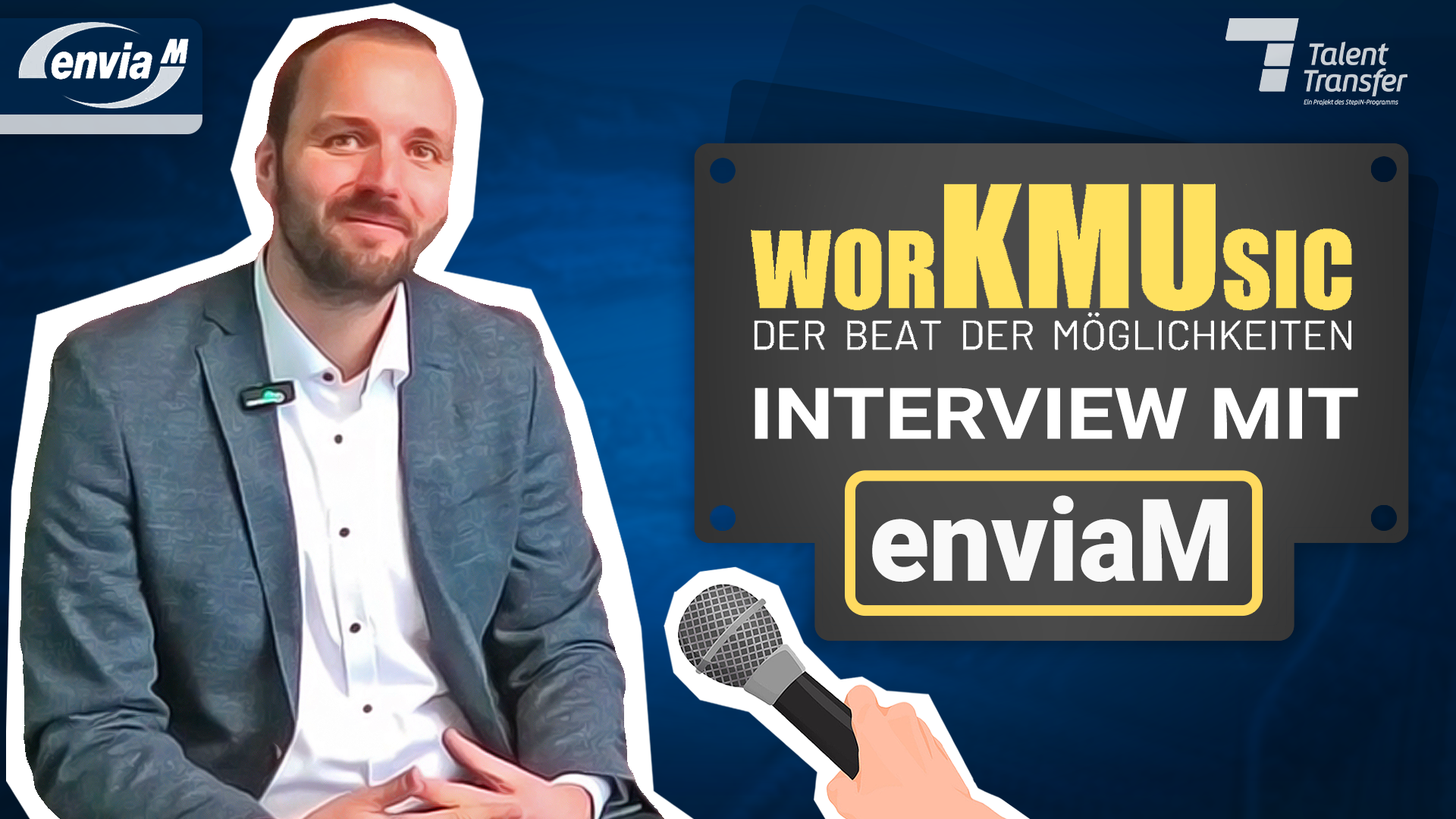 Interview mit enviaM | worKMUsic - Der Beat der Möglichkeiten | Folge 2