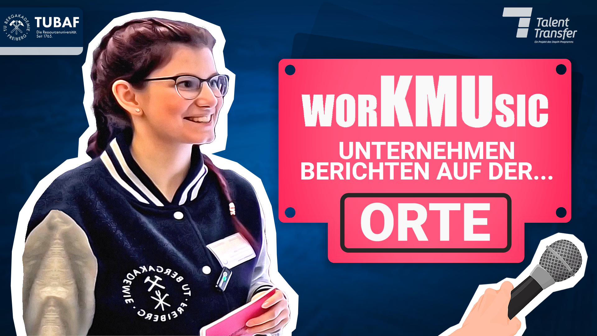 Interview mit Unternehmen auf der Karrieremesse ORTE | worKMUsic - Der Beat der Möglichkeiten | Folge 1
