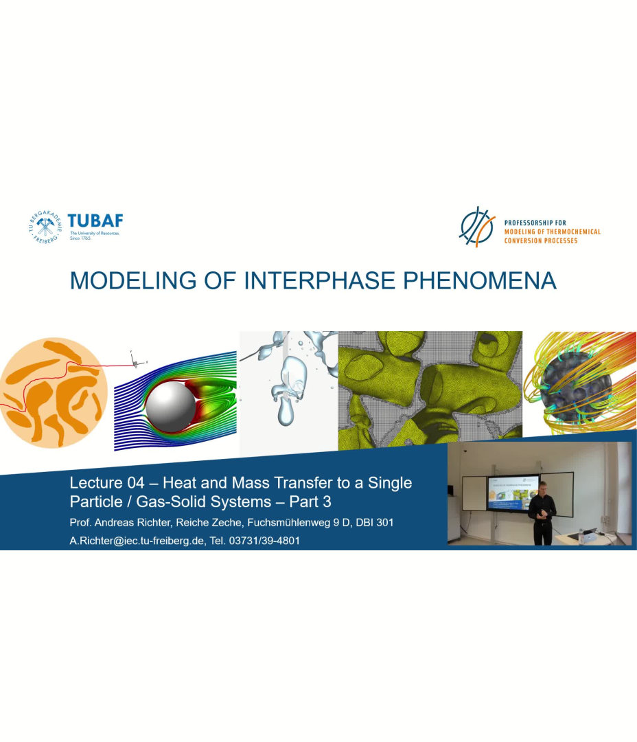 Lecture 04 - Modeling of Interphase Phenomena