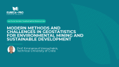 thumbnail of medium Modern Methods and Challenges in Geostatistics for Environmental Mining and Sustainable Development