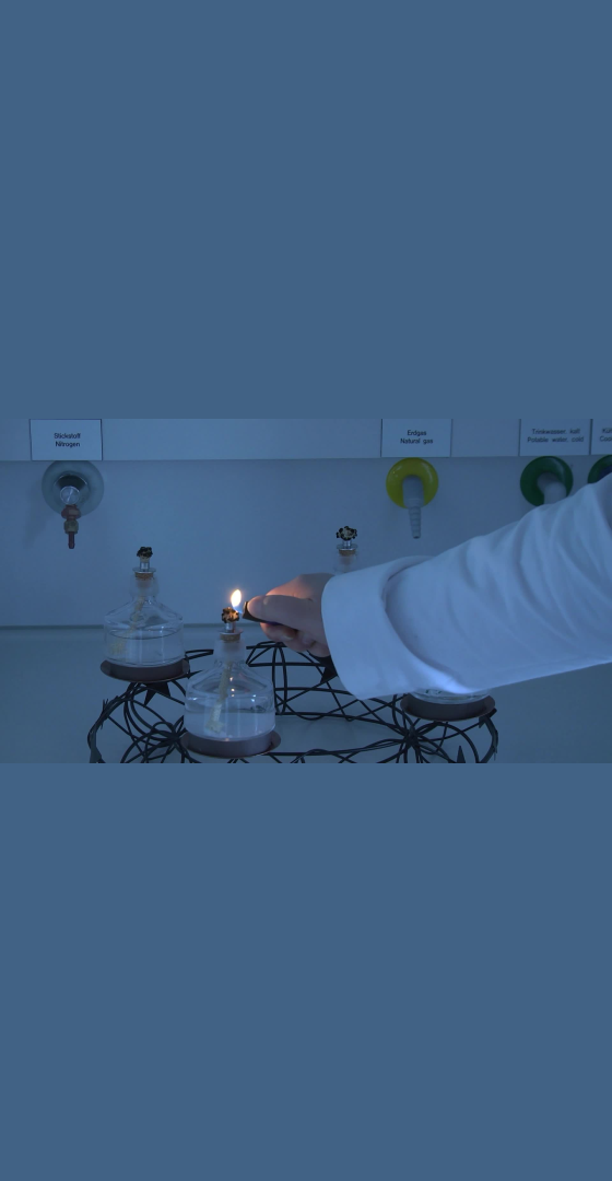 1. Akt der Weihnachtsvorlesungsalternative der Fakultät für Chemie und Physik 2021