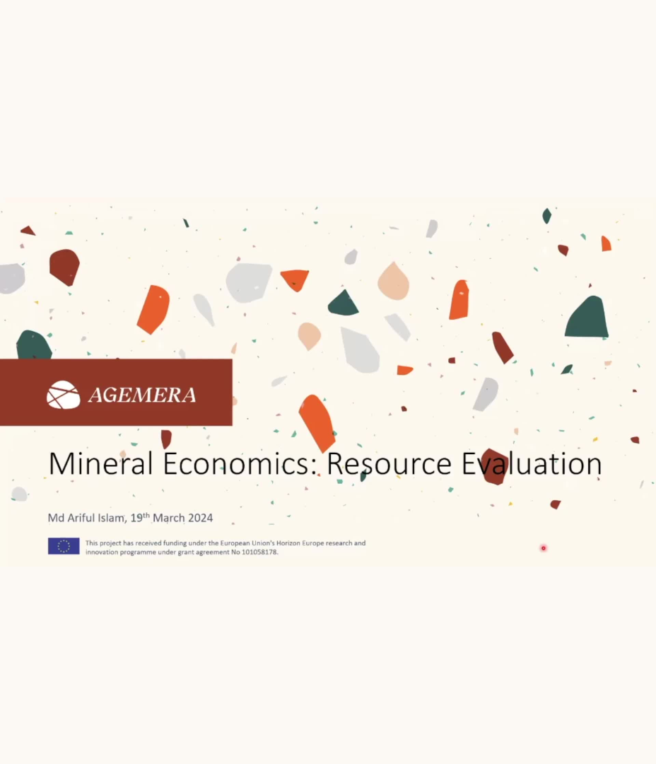 2024-03-19 Mineral Economics: Resource Evaluation