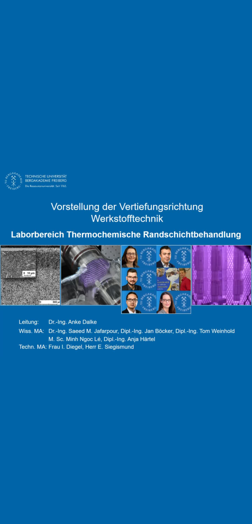 Vorstellung Vertiefung WT