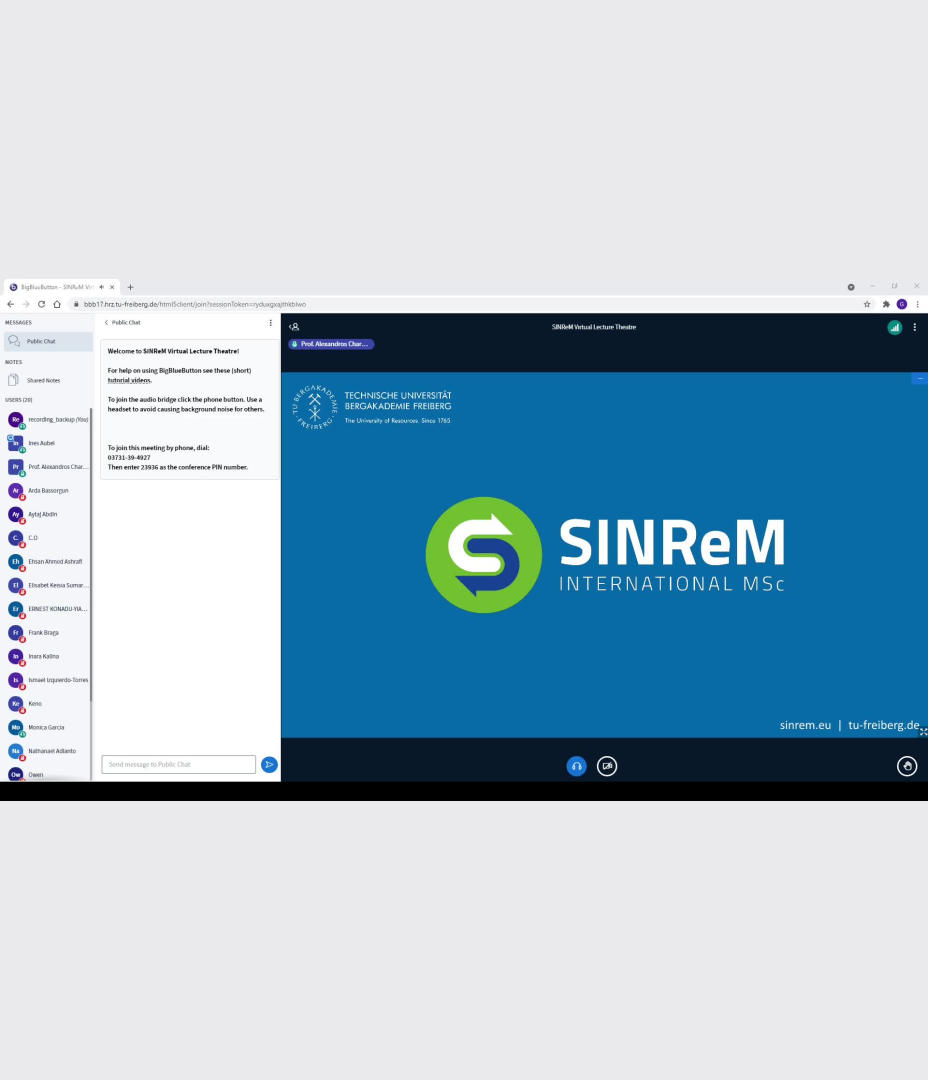 SINReM autumn 2021 - pyrometallurgy