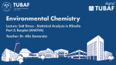 thumbnail of medium Environmental Chemistry Lecture: Statistical Analysis 3, Barplot (ANOVA)