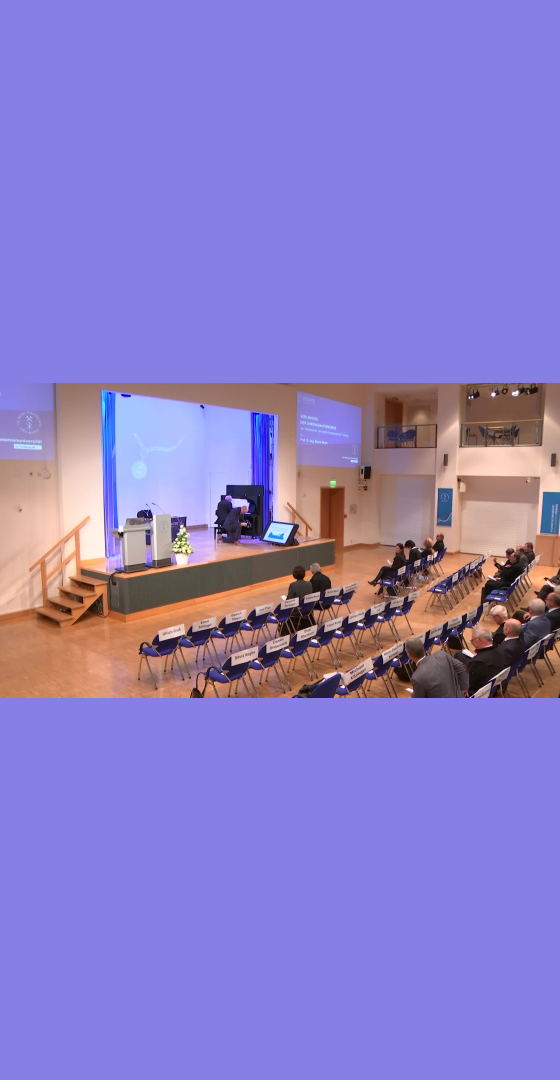Ehrensenatorwürde der TU Bergakademie Freiberg für Altrektor Prof. Dr. Bernd Meyer
