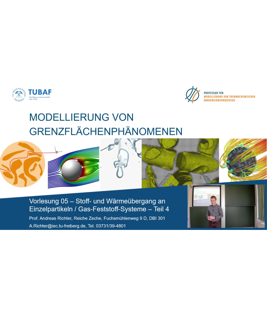Vorlesung 05 - Modellierung von Grenzflächenphänomenen
