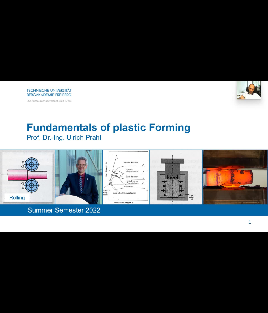 Fundamental of Plastic Deformation / 2022-05-25 (Lecture 7 - Yield criterion)