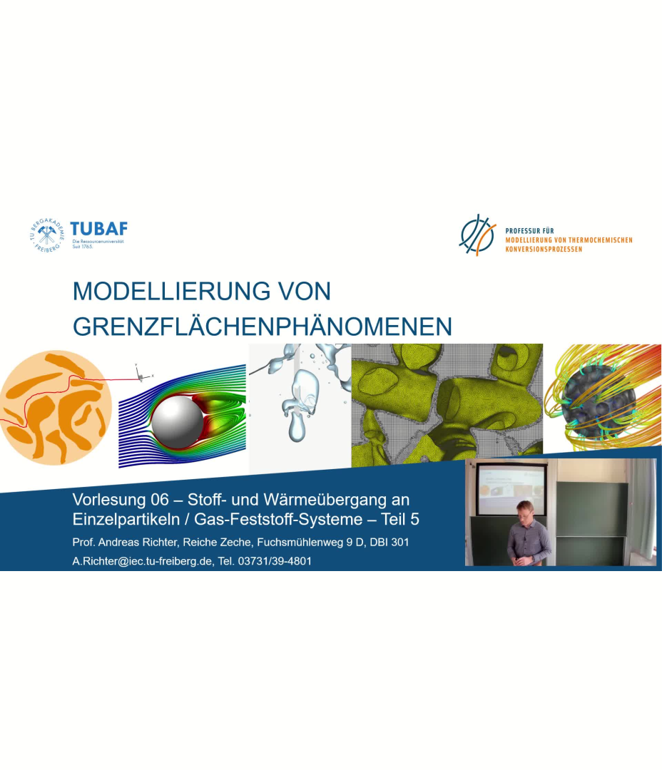 Vorlesung 06 - Modellierung von Grenzflächenphänomenen
