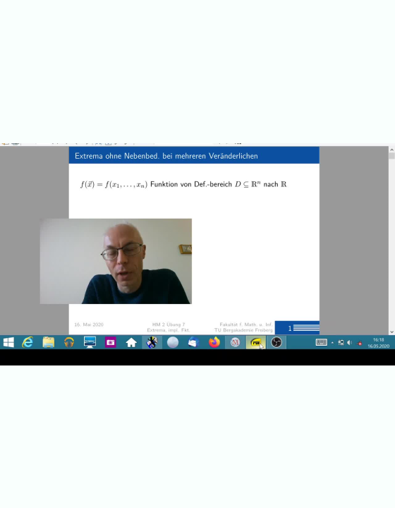 Höhere Mathematik f. Ingenieure 2 - Übung 7, Theorie (Teil 1)