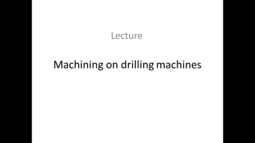 thumbnail of medium SUUUpoRT Course on  The Basics of the machining process on metal cutting machine tools