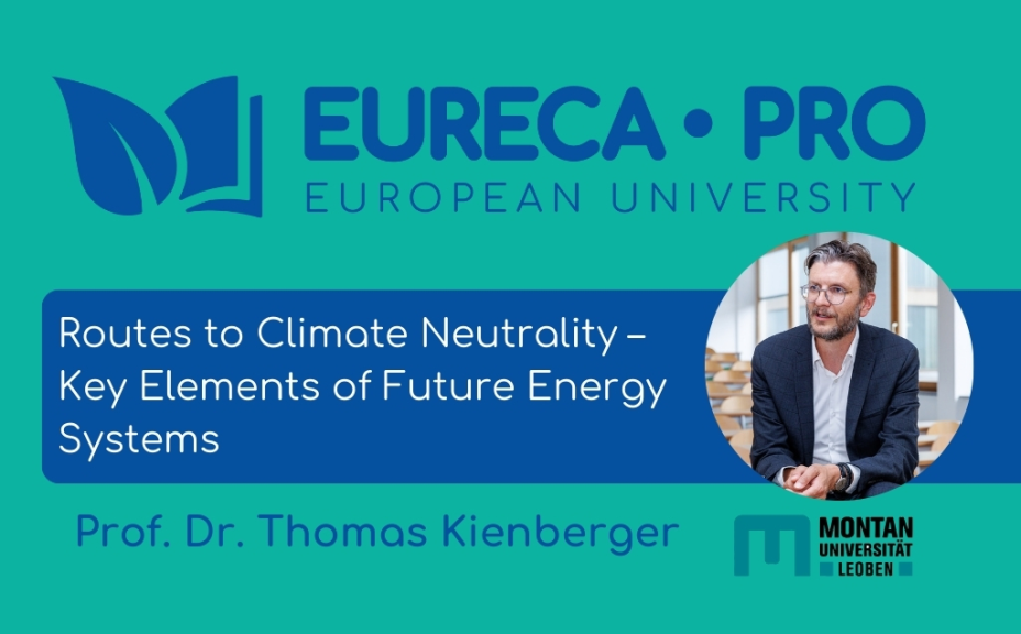 Lecture by Thomas Kienberger: Routes to climate neutrality – key elements of future energy systems