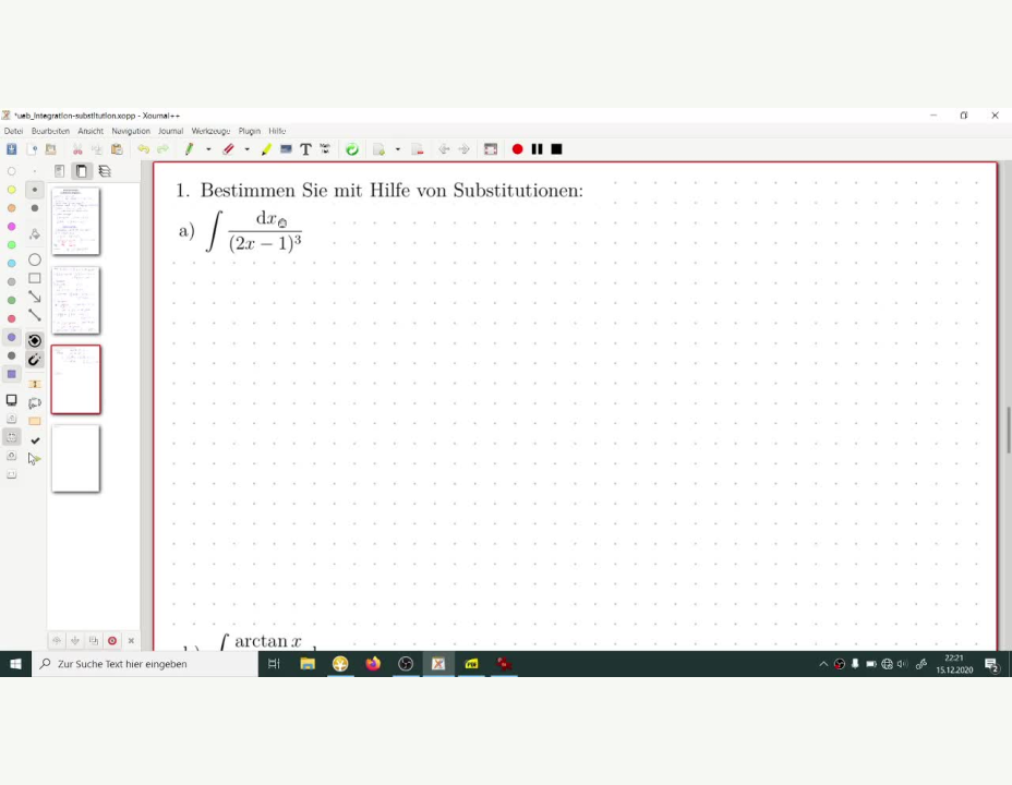 (H)Ming 1 - Integration - Aufgabe 14.1.a-c