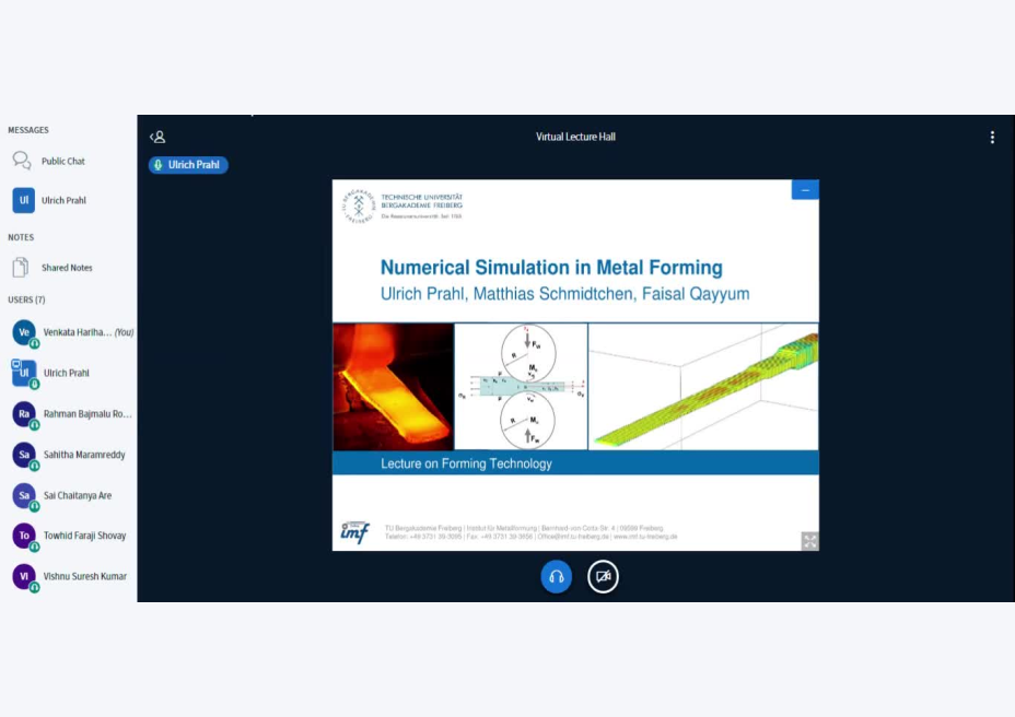 Lecture Numerical Simulation in Metal Forming 04.02.21