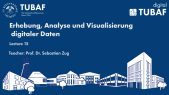 thumbnail of medium Erhebung, Analyse und Visualisierung digitaler Daten - Lecture 15