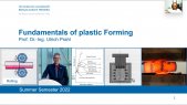Fundamental of Plastic Deformation / 2022-05-25 (Lecture 7 - Yield criterion)
