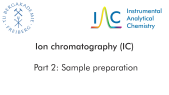 thumbnail of medium IC - Part 2: Sample preparation