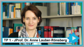 TP 1 - JProf. Dr. Anne Lauber-Rönsberg - VCS-Experten-Interview