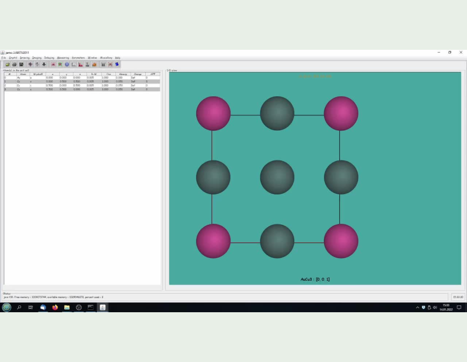 Simulation of CBED patterns