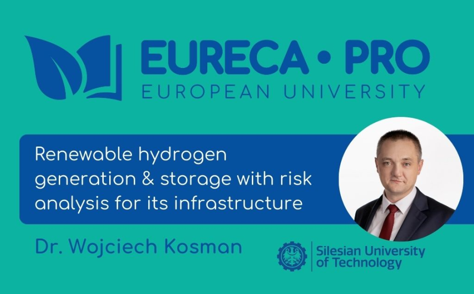 Lecture by Prof. Wojciech Kosman: Renewable Hydrogen Generation & Storage—Risk Analysis for Infrastructure