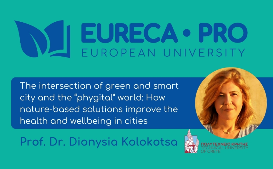 Lecture by Prof. Dr. Dionysia Kolokotsa: The Intersection of Green and Smart Cities in the “Phygital” World