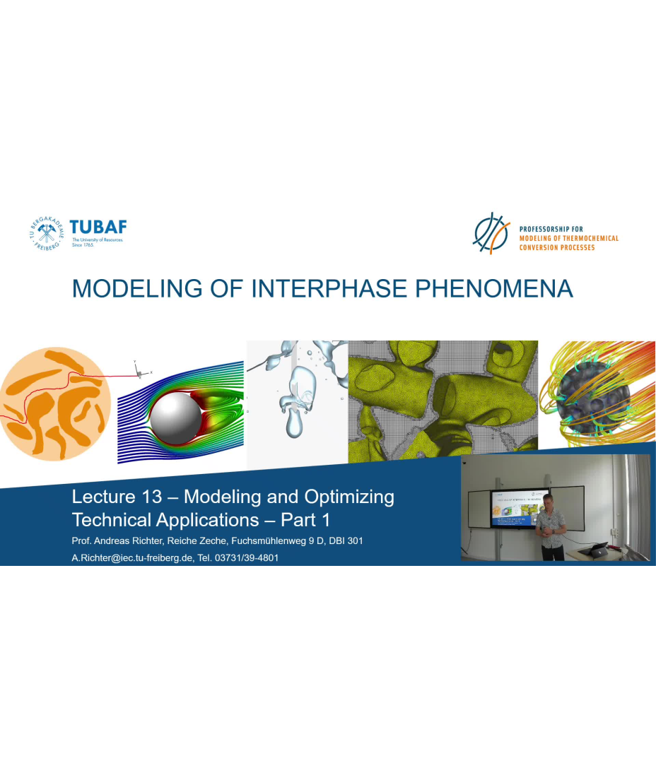 Lecture 13 - Modeling of Interphase Phenomena